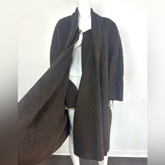 Vintage Gianfranco Ferre Alpaca Wool Blend Coat - Picture 4 of 16